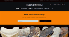 Desktop Screenshot of investmentfossils.com